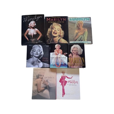 Lot 24 - A quantity of Marilyn Monroe interest books.