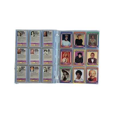 Lot 10 - A set of Hollywood Hall of Fame trading cards...