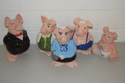 Lot 20 - Five Wade Nat West pigs