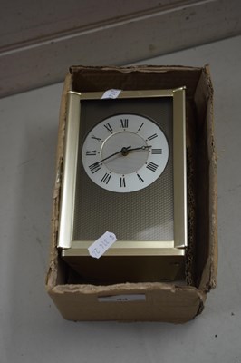 Lot 44 - Retro mantel clock by Alcan