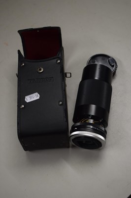 Lot 55 - Tamron Tele Macro 80-210mm camera lense with case