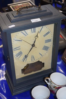 Lot 141 - Modern mantel clock by Little Snoring Clockworks