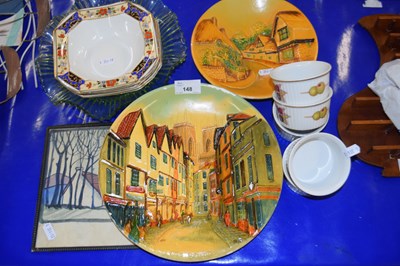 Lot 148 - Mixed Lot: Plasterwork wall plates, Royal...