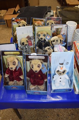 Lot 165 - Collection of Compare the Market Meerkat toys