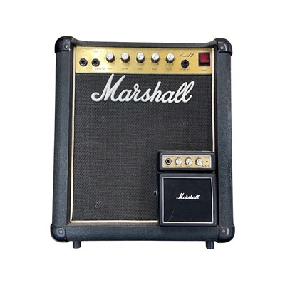 Lot 265 - A Marshall 5005 Lead 12 guitar amp, together...