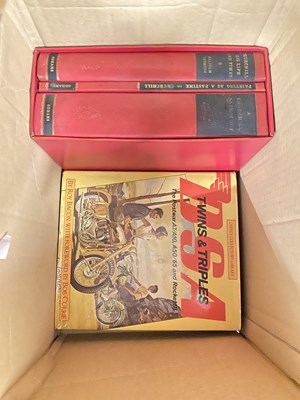 Lot 207 - Box of books and magazines to include Winston...