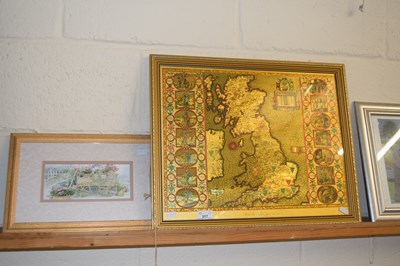 Lot 217 - Reproduction map of The British Isles after...