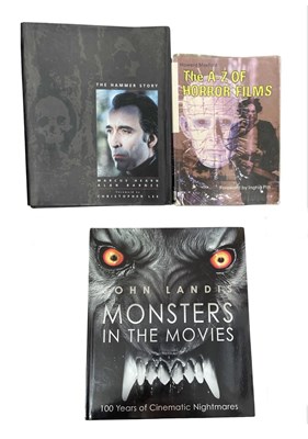 Lot 27 - A selection of horror interest books, to...