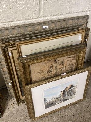 Lot 242 - Mixed Lot: Various assorted prints, tapestry...