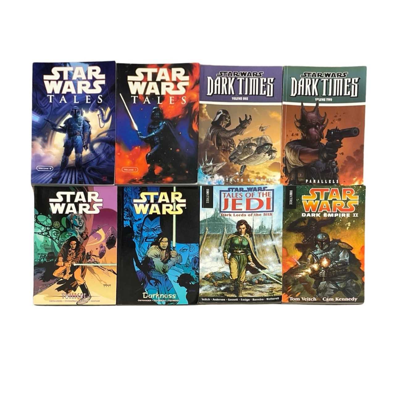 Lot 107 - A collection of Star Wars graphic novels from...