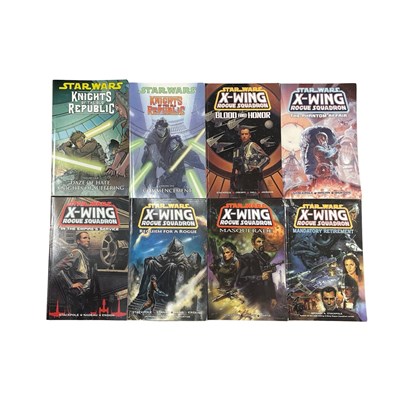 Lot 112 - A collection of Star Wars graphic novels from...