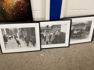 Lot 270 - Group of four framed black and white...