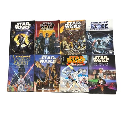 Lot 110 - A collection of Star Wars graphic novels from...