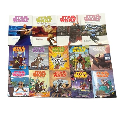 Lot 108 - A collection of Star Wars graphic novels from...