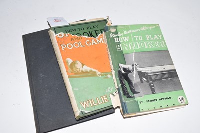 Lot 423 - WILLIE SMITH: HOW TO PLAY SNOOKER AND OTHER...
