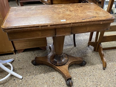 Lot 302 - 19th Century rosewood veneered pedestal...