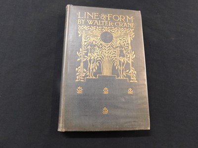 Lot 139 - WALTER CRANE: LINE & FORM, London, George Bell...