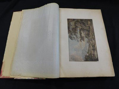 Lot 153 - BOUND VOLUME CONTAINING 62 tipped in coloured...