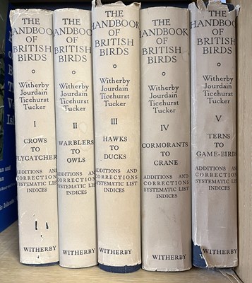 Lot 138 - Handbook of British Birds by Witherby,...