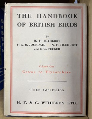 Lot 138 - Handbook of British Birds by Witherby,...