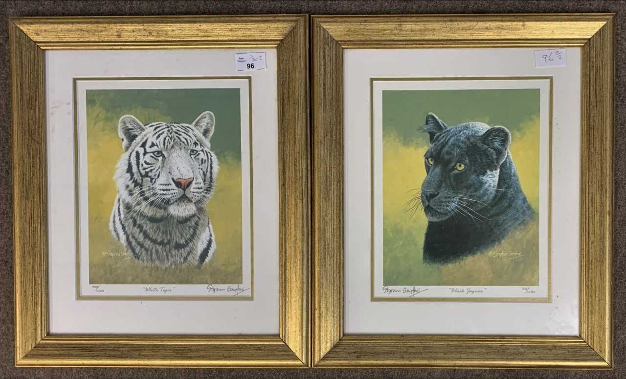 Lot 96 - Stephen Gayford (British, b.1954) White Tiger...