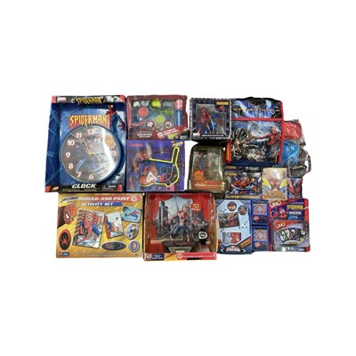 Lot 46 - A large collection of Spider-Man memorabilia,...