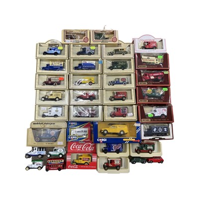 Lot 137 - A collection of various boxed die-cast...