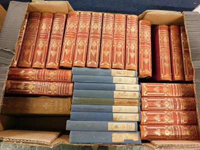 Lot 465 - 1 box - J M Barrie and William Makepeace Thackery