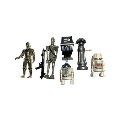 Lot 128 - A collection of 1970s/80s Star Wars droid...