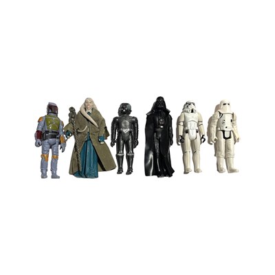 Lot 130 - A collection of 1970/80s Star Wars figures by...