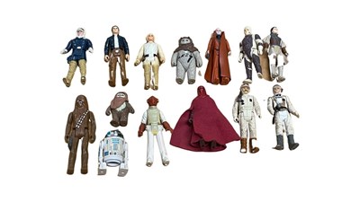 Lot 142 - A collection of 1970/80s Star Wars Figurines...