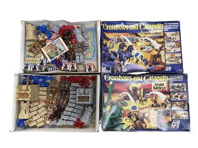 Lot 239 - A pair of 1980s Crossbows and Catapults sets,...