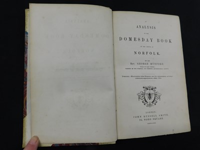 Lot 451 - REV GEORGE MUMFORD: AN ANALYSIS OF THE...