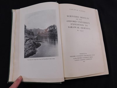 Lot 274 - CHARLES ELTON: SARAWAK PAPERS, bound...