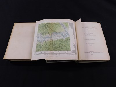 Lot 280 - WILLIAM JOHN LOFTIE: A HISTORY OF LONDON,...