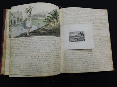 Lot 299 - A LATE GEORGIAN MANUSCRIPT TRAVELOGUE by an...