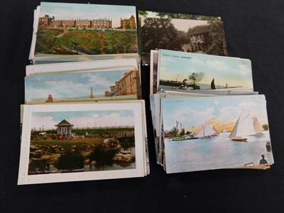 Lot 325 - Packet - 100 plus Lowestoft picture postcards