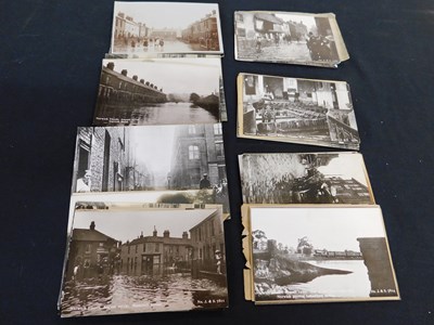 Lot 331 - Packet - 50 plus Norwich floods 1912 picture...