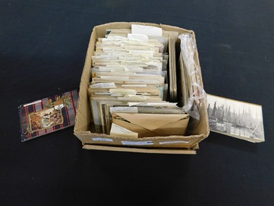 Lot 345 - Box - Circa 350 assorted early 20th Century...