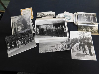 Lot 360 - Box- Assorted vintage photos etc the photos...