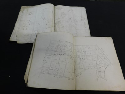 Lot 363 - Packet - 2 vintage various farm and land plans...