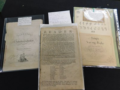 Lot 371 - Folder - Assorted items mainly vintage...