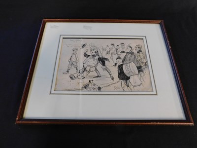 Lot 402 - Bert Thomas (1883-1966) original pen and ink...