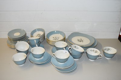 Lot 23 - QUANTITY OF ROYAL DOULTON ROSE ELEGANS CUPS...