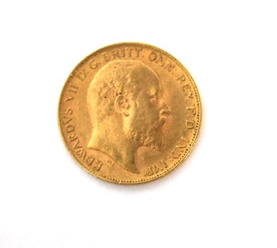 Lot 38 - GB, Edward VII 1902 Half Sovereign