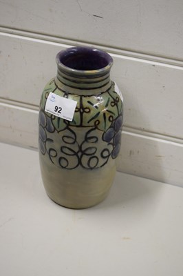 Lot 92 - ROYAL DOULTON STONEWARE VASE