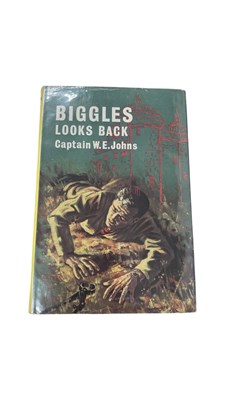 Lot 7c - Biggles Looks Back, W E Johns. Hardbound, with...