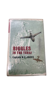 Lot 7h - Biggles in the Terai, W E Johns. Hardbound,...