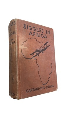 Lot 7f - Biggles in Africa, W E Johns. Hardbound,...