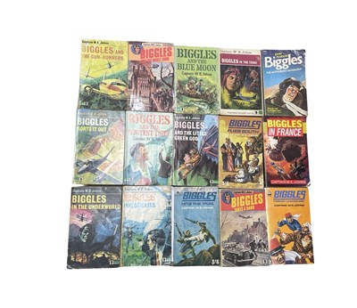 Lot 7a - A collection of various Biggles paperbacks